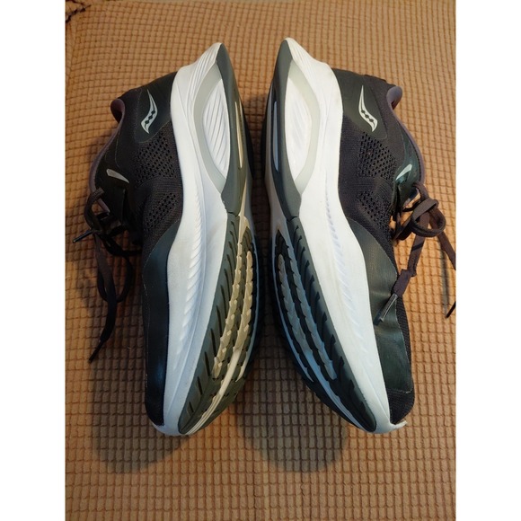 Saucony Womens's‎ Guide 15 Running Shoes, Black/White US 9.5 Wide - Picture 5 of 7